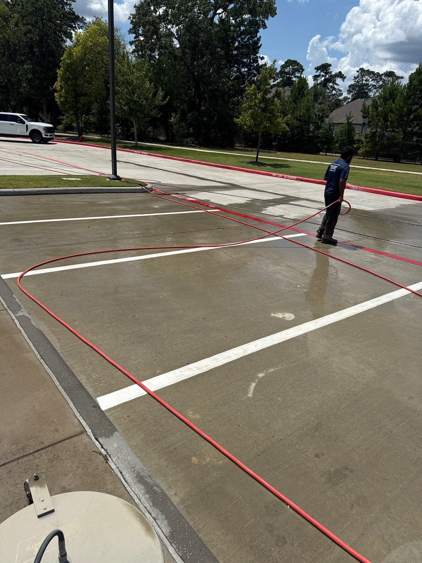 Parking Lot Cleaning